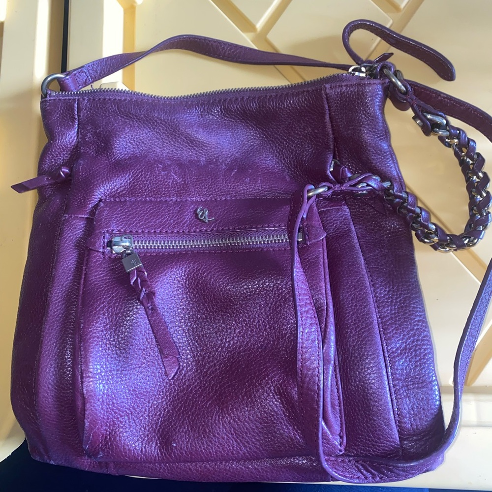 Elliott Lucca Rich Purple crossbody bag